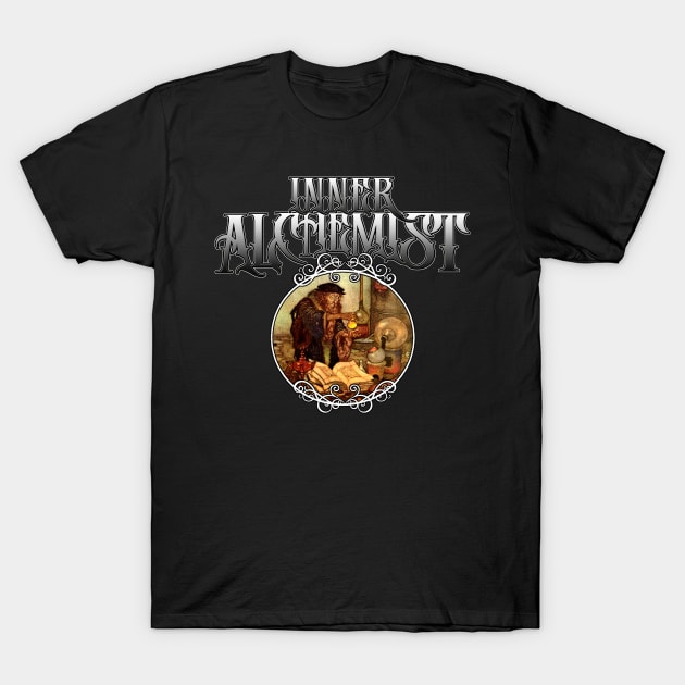 Inner Alchemist - Jungian mythic esoteric alchemy mysticism T-Shirt by AltrusianGrace